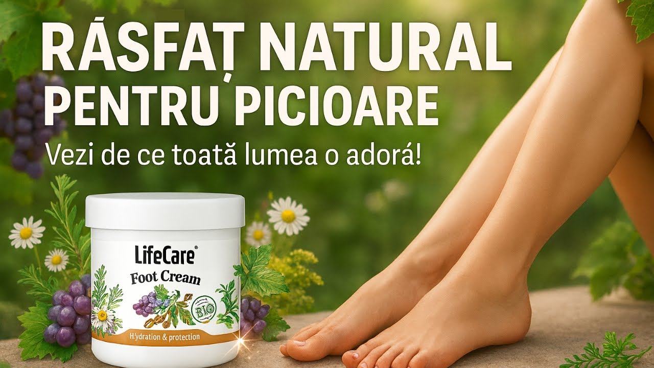Răsfăț Natural pentru Picioare: Recenzie Crema cu Vita de Vie și Plante BIO Life Care