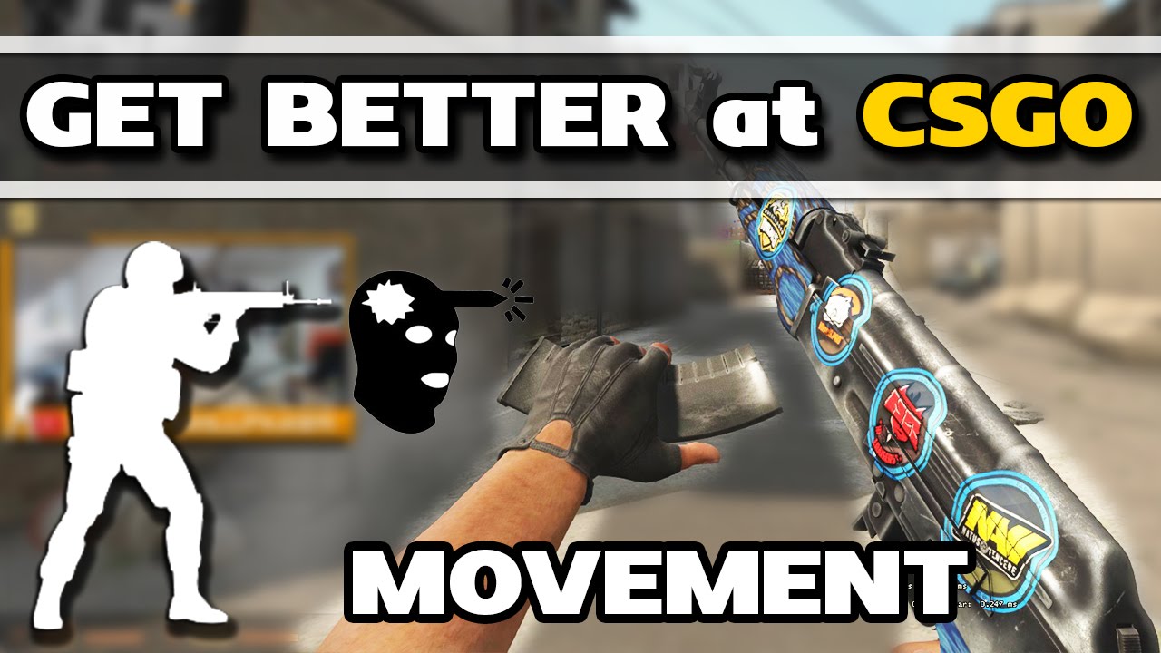 HOW TO GET BETTER AT CSGO #1 | More consistent Movement - Stutterstepping, Strafes and Crouchjumps