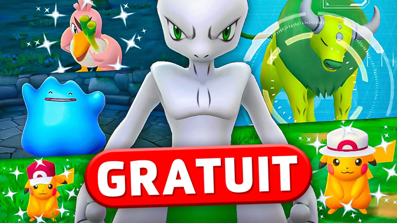 VITE ! R&eacute;cup&eacute;rez votre Mewtwo GRATUIT ! Actu News Pok&eacute;mon GO !