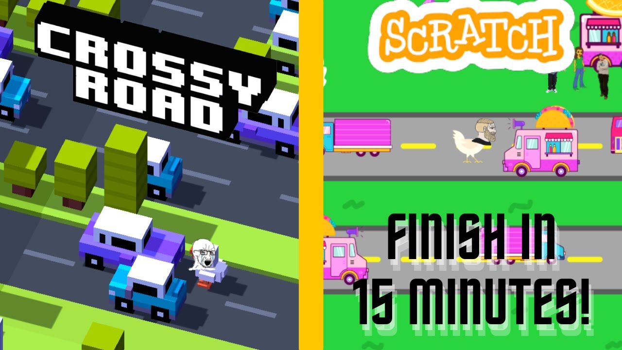 Create CROSSY ROAD in Scratch 3.0!