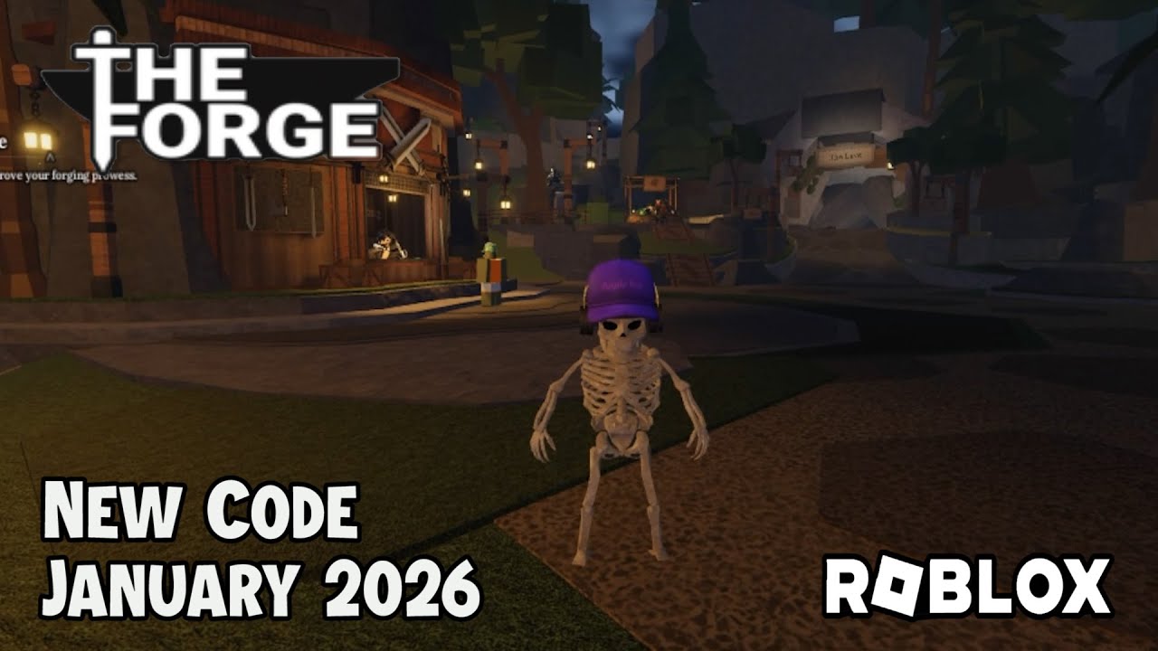 Новый код для Roblox The Forge, январь 2026 года.