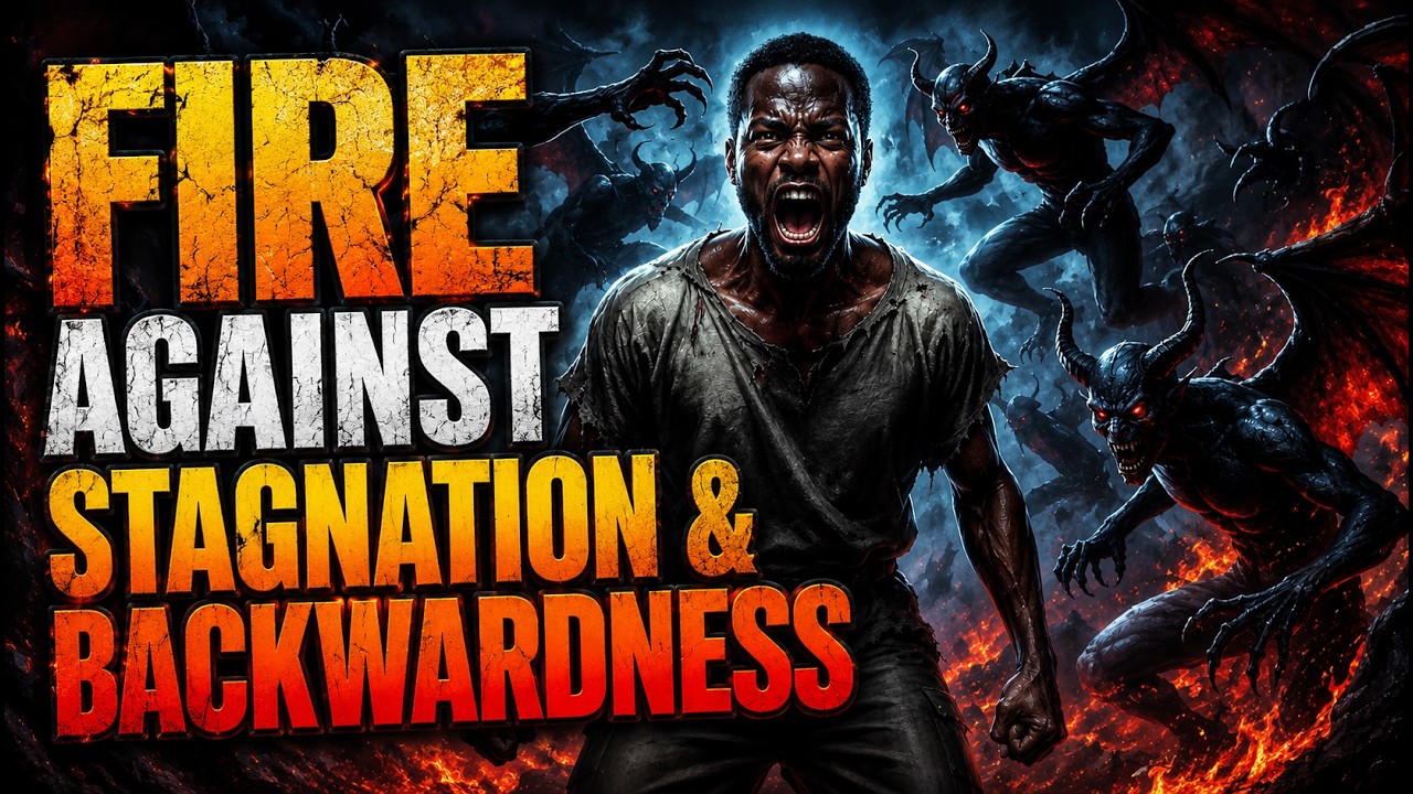 FIRE AGAINST STAGNATION & BACKWARDNESS | Aggressive Warfare Prayer