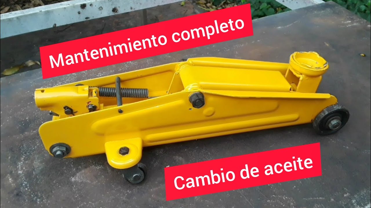 Reparacion y mantenimiento de gato caiman