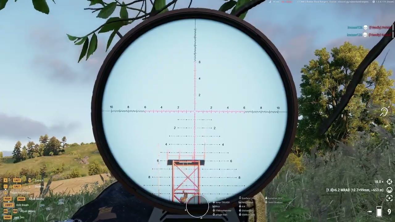 Flinging Natos off the Tower with My Sniper