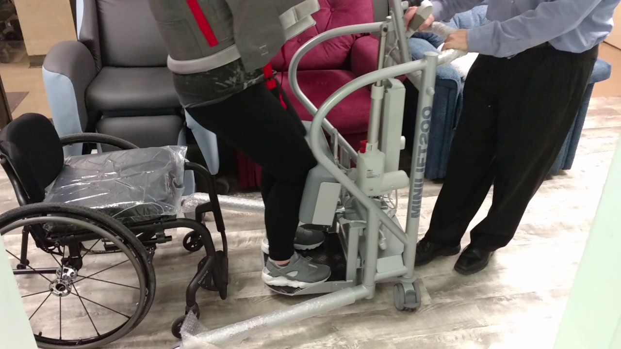 Handicare Minilift 200 Demonstration (Boston Orthopedic and Respiratory Equipment)