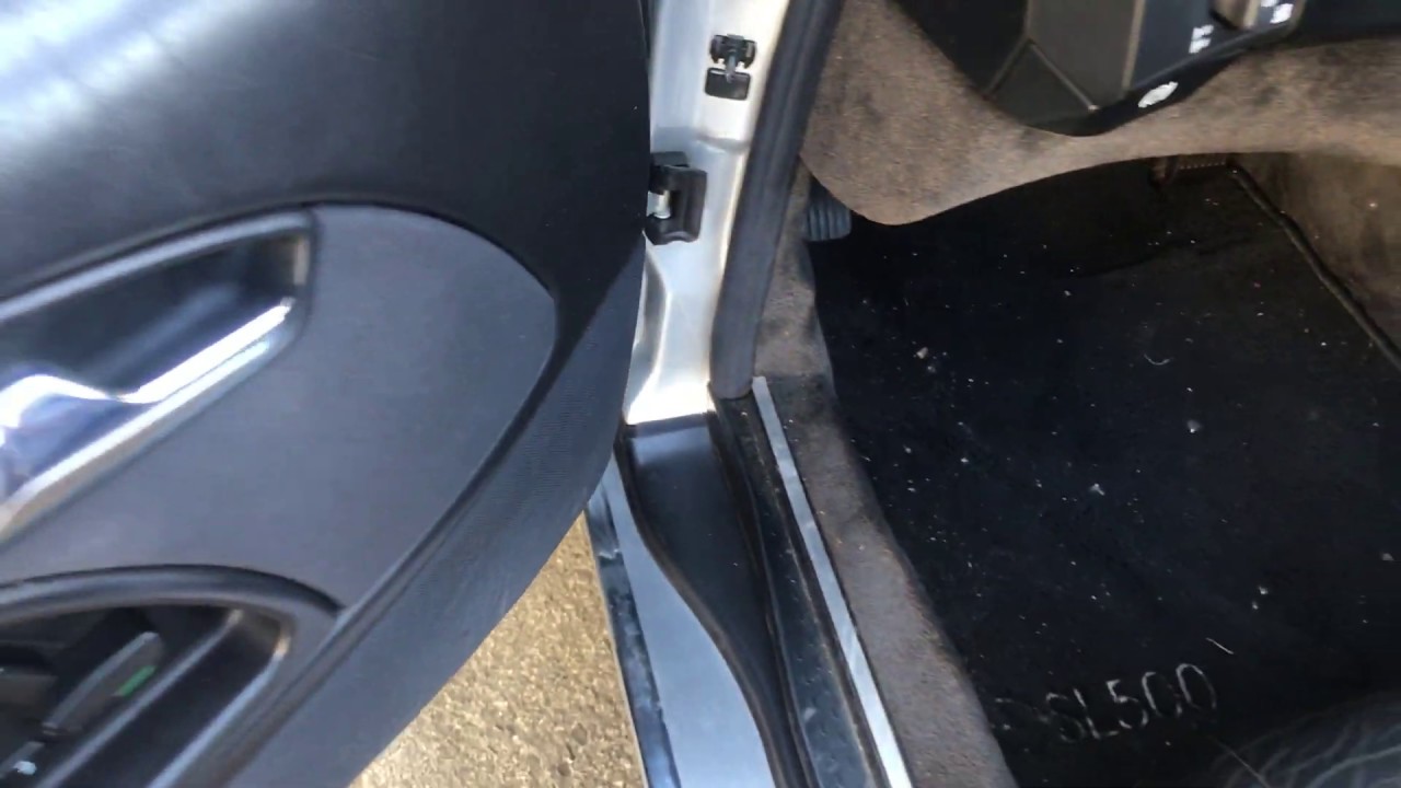 Mercedes Snapping Door Noise Fix in Five Minutes