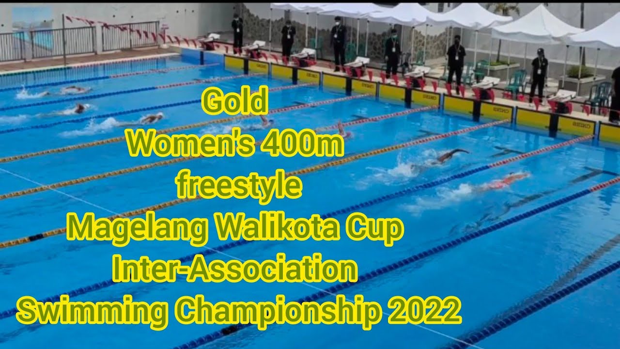 Gold Women's 400m freestyle Magelang Walikota Cup Inter-Association Swimming Championship 2022