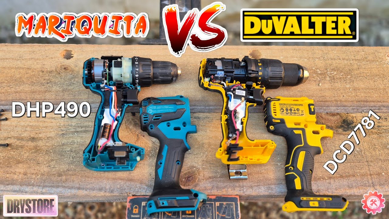 LANÇAMENTO POLEMICO - PARAFUSADEIRA MAKITA DHP490 LXT BASIC