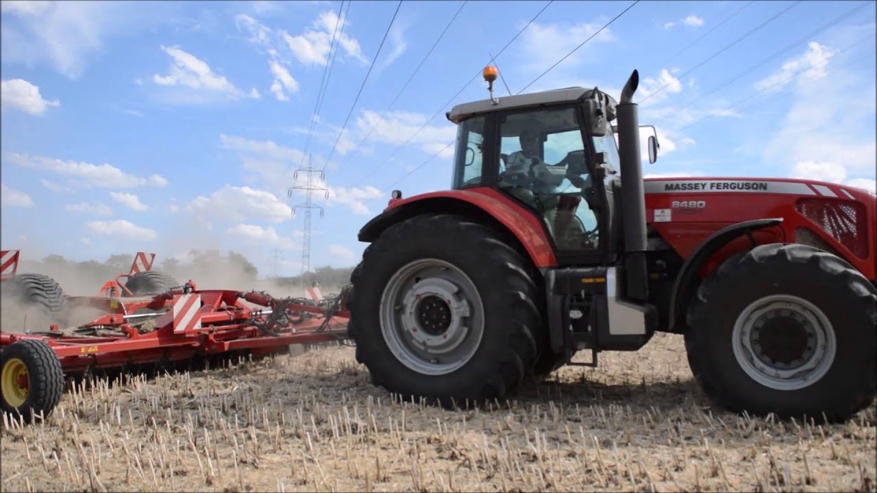 Massey Ferguson 8480 Dyna-VT + Horsch Joker 10 RT
