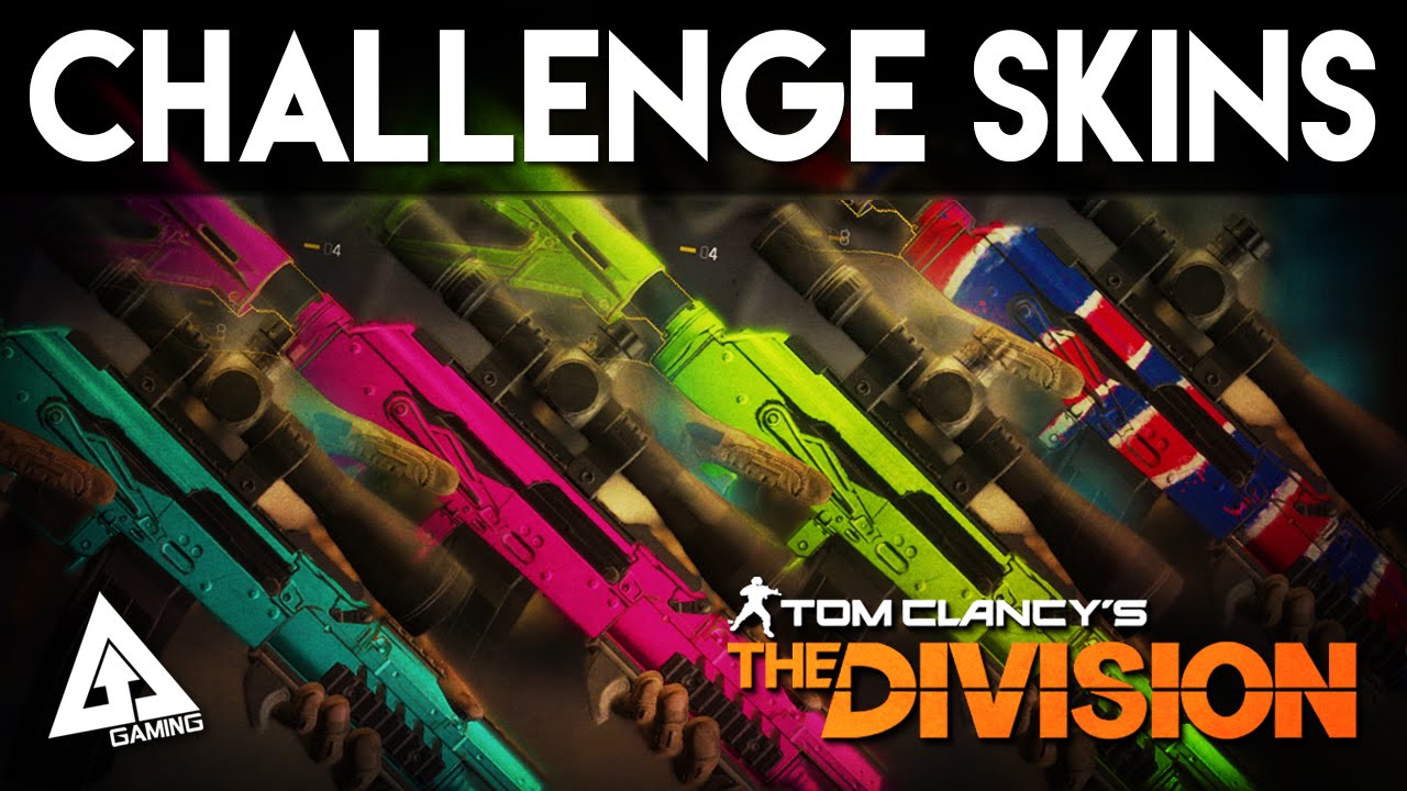 The Division All Challenge Mode Weapon Skins