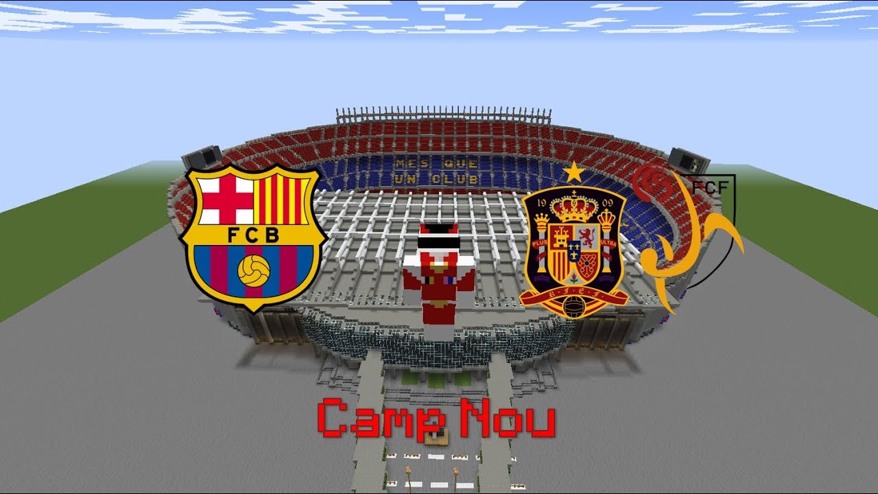 Estadios en Minecraft #16: Camp Nou