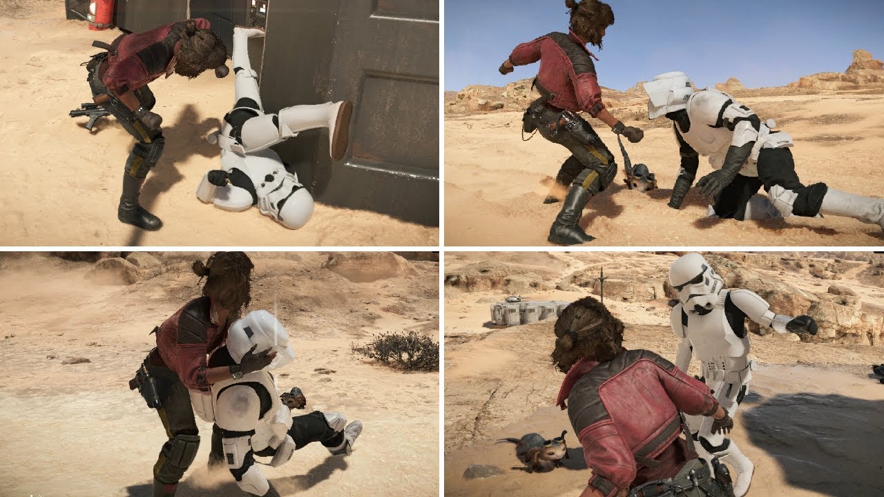 Star Wars Outlaws - Takedown Animations