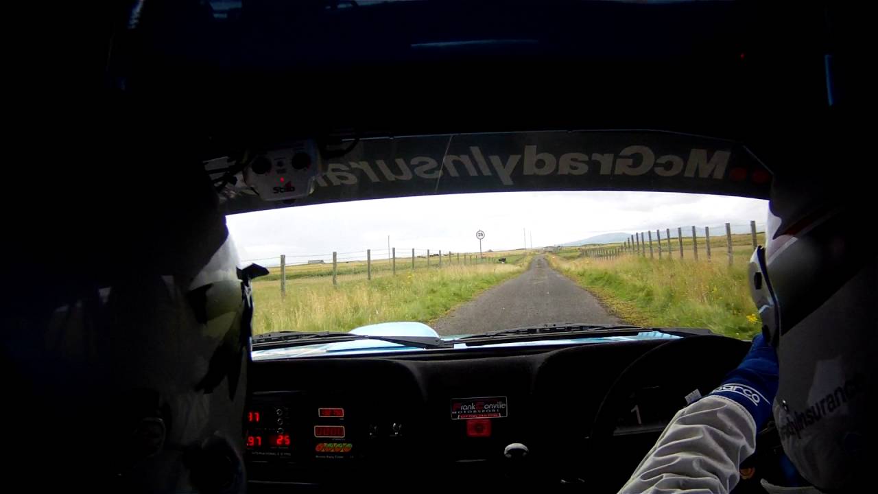 Fintan McGrady/ Johnny Baird - Cookstown Motor Club Tyrone stages @ Benone