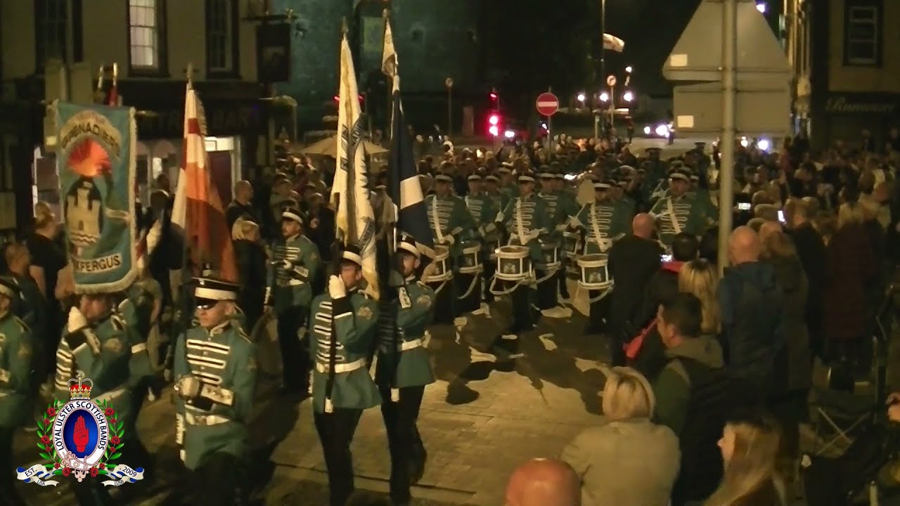 Ulster Grenadiers Flute Band Finish Their Own 25th Anniversary Parade 2021