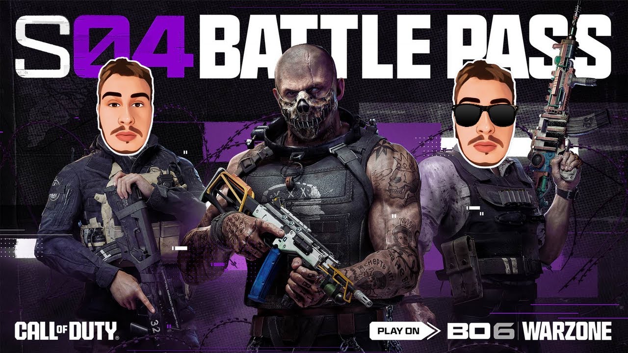 Découverte BATTLE PASS SAISON 4 de BLACK OPS 6 x WARZONE🔥