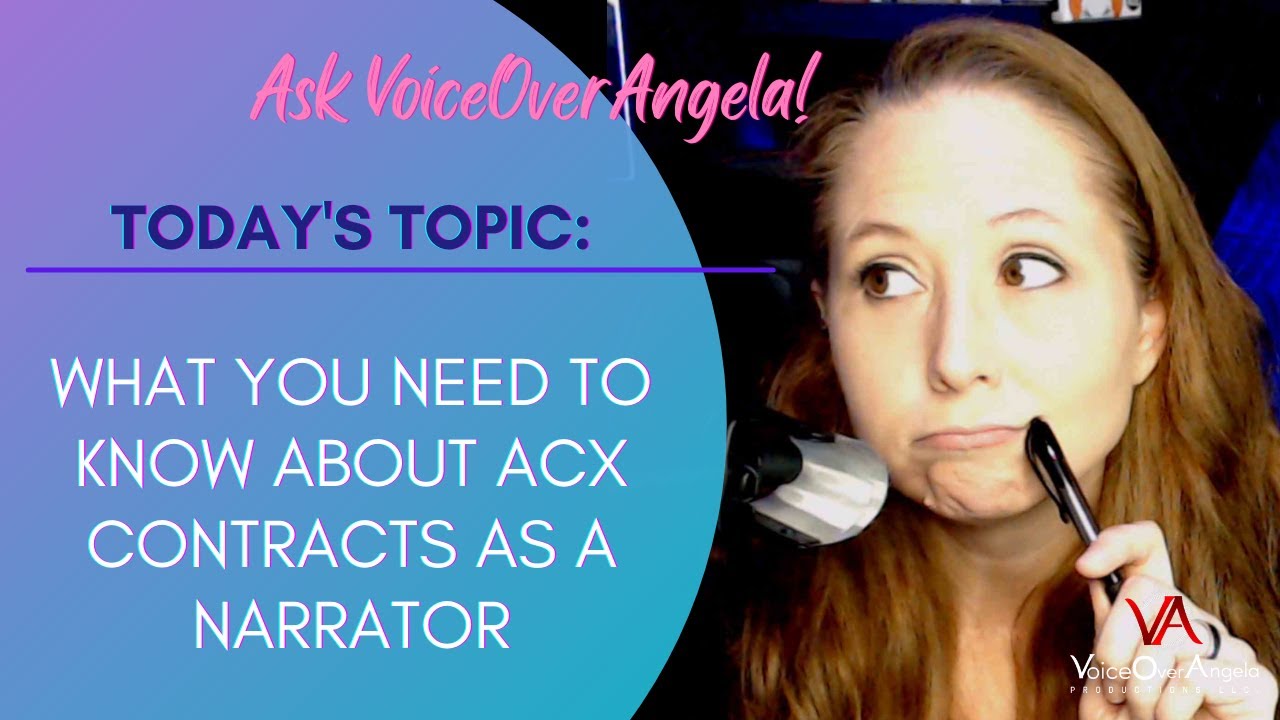 What you should know about ACX contracts as a new narrator