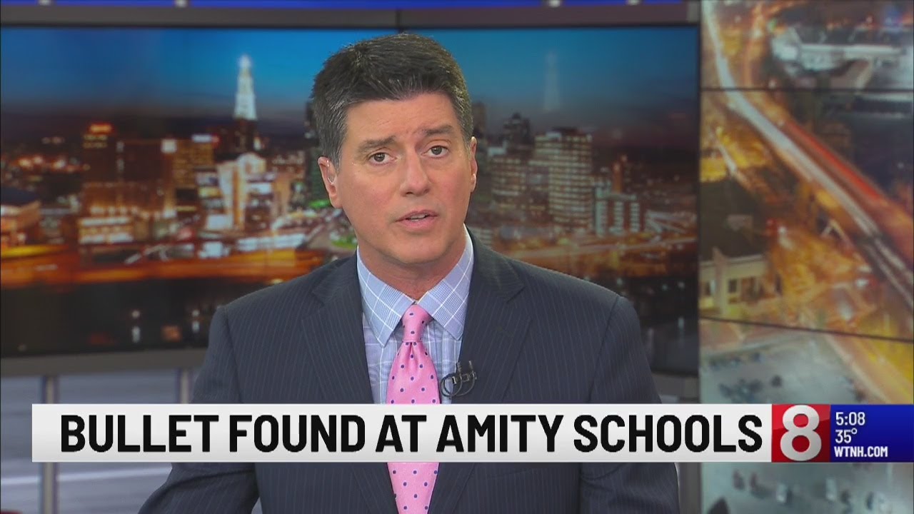 Amity High School deemed safe after bullet found on campus Monday