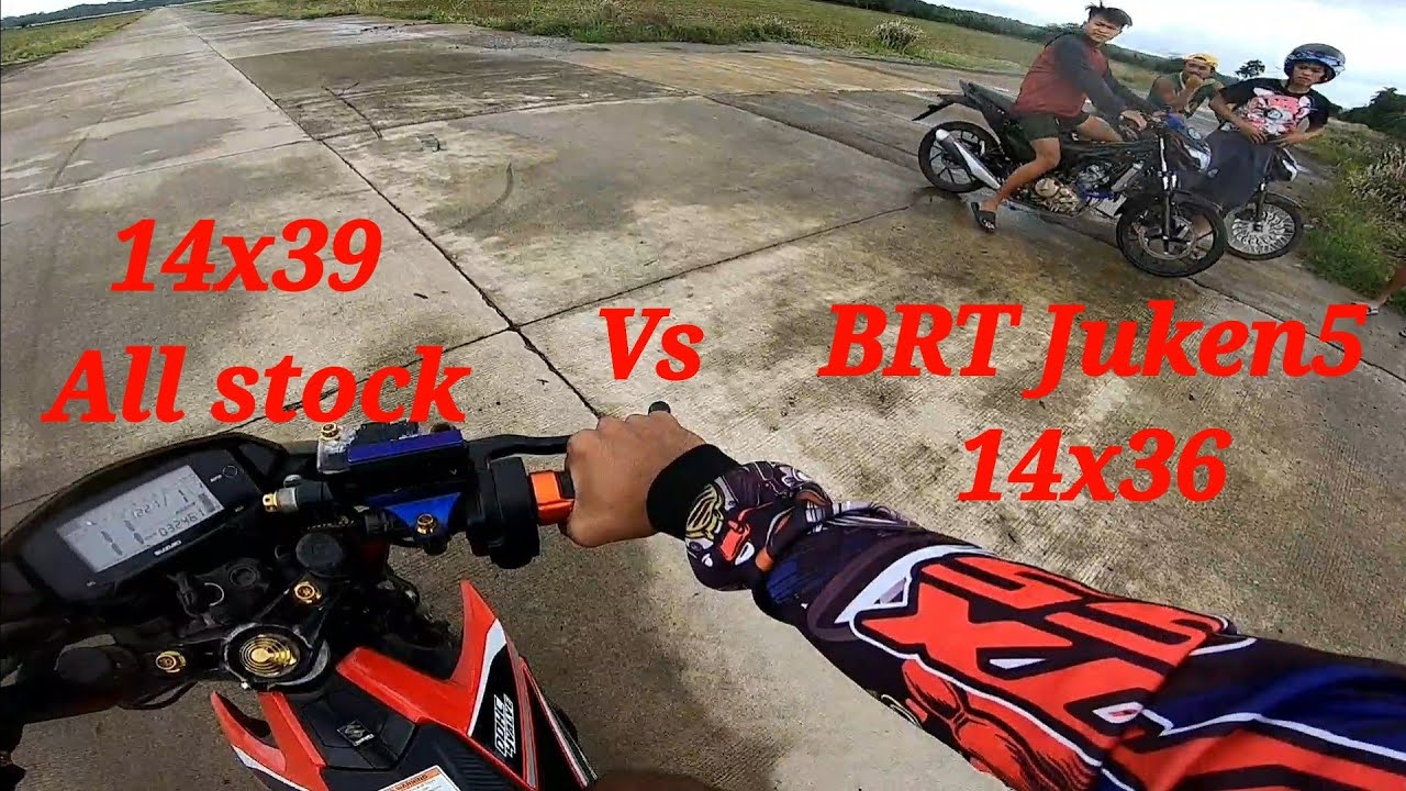 #BRT JUKEN 5 14x36 all stock Vs Open tb 14x39 Rfi150