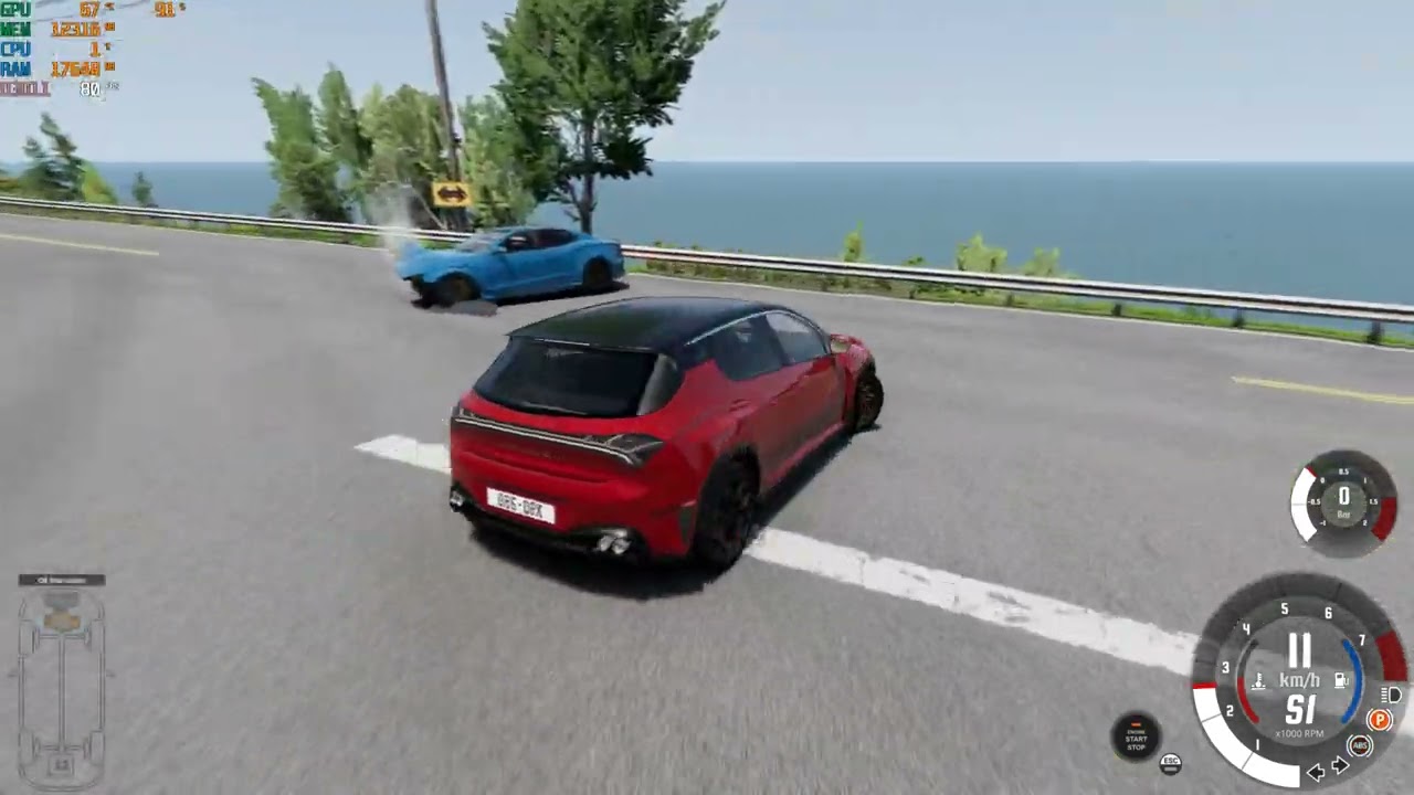 Beamng drive Motion Blur Test Ultra Graphics RTX 3090TI 4K