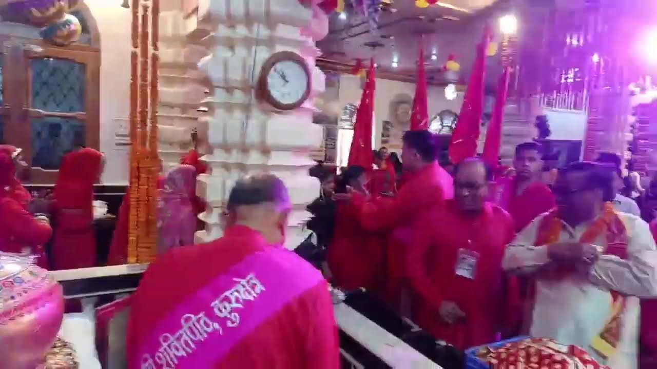 ध्वजारोहण के साथ हरियाणा के एकमात्र शक्तिपीठ श्री देवीकूप भद्रकाली मंदिर, कुरुक्षेत्र
