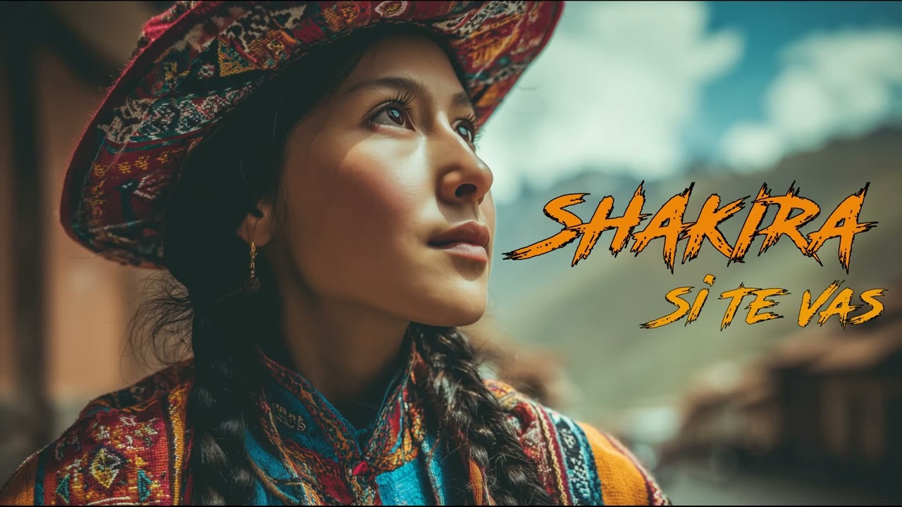 Shakira - Si Te Vas (Cumbia Andina AI Cover) [Mejor Versión]