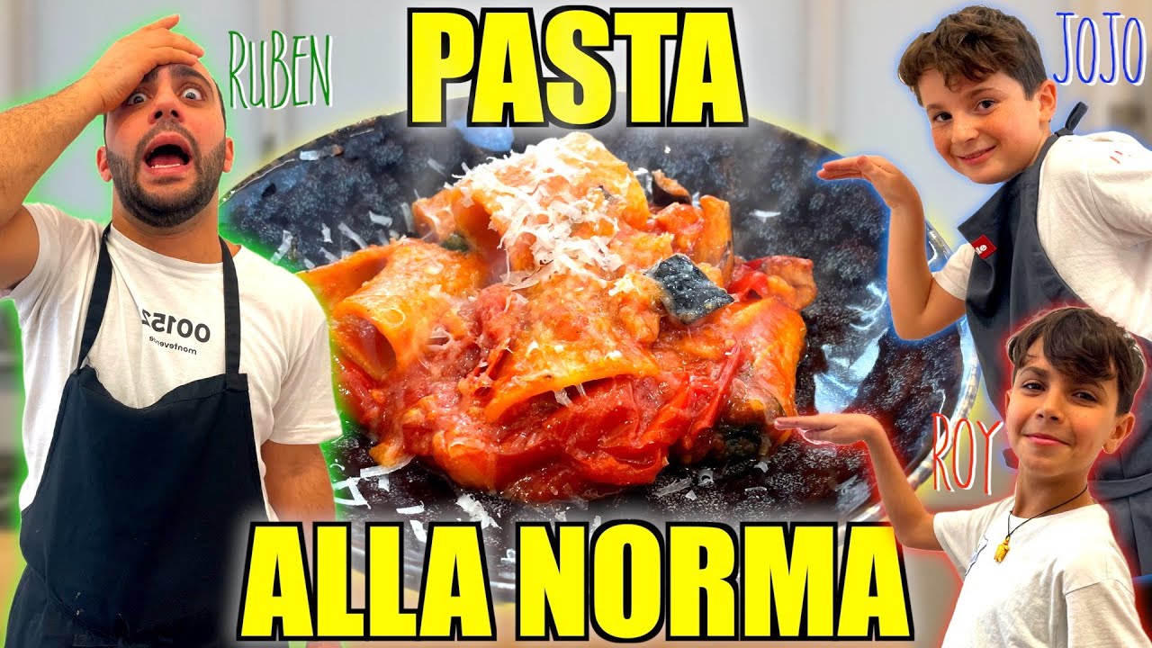 MI VIENE A TROVARE MIO CUGINO: PASTA ALLA NORMA🍆 🧀