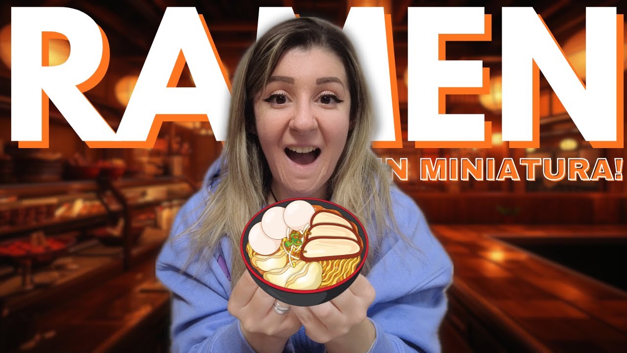 Crea con me IL RAMEN IN MINIATURA! 🍜 Mini Brands Create (Masterchef) 👩🏼‍🍳 | Il mondo di Pretty