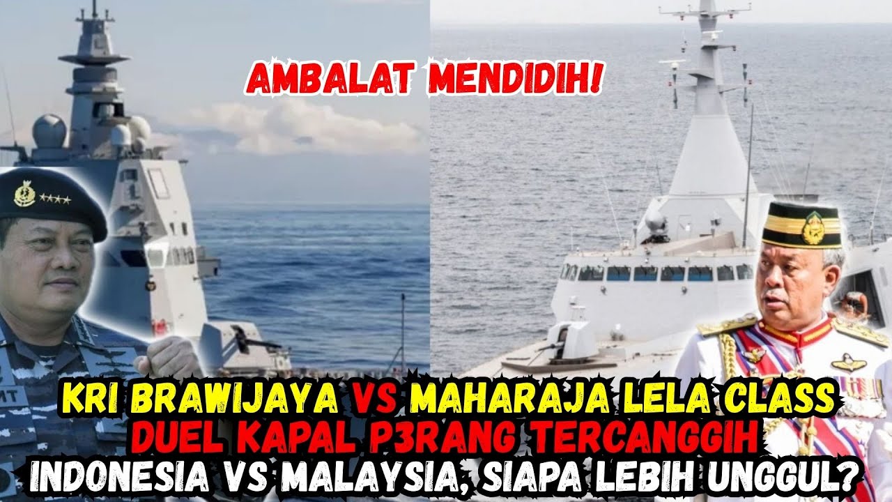 Ambalat Memanas: Duel Kapal P3rang Tercanggih Indonesia vs Malaysia, Siapa lebih Unggul?