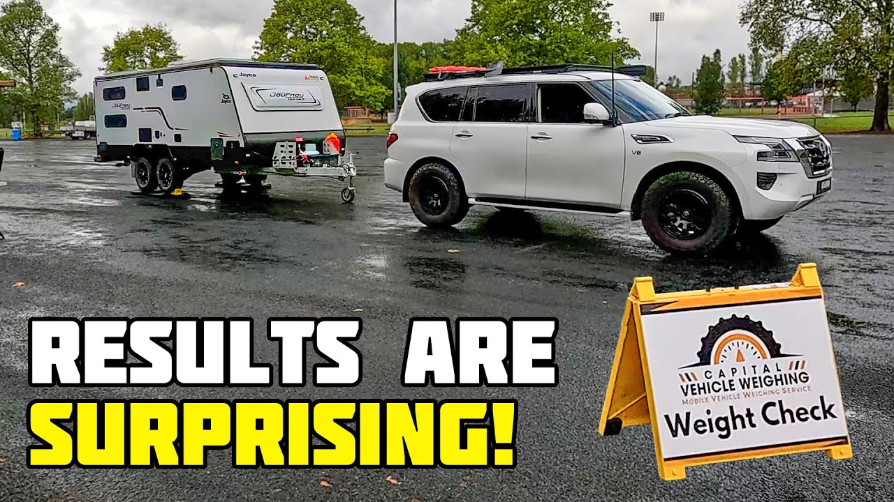 Weighing Our Rig: Y62 Patrol & Jayco Journey Outback - Full load test