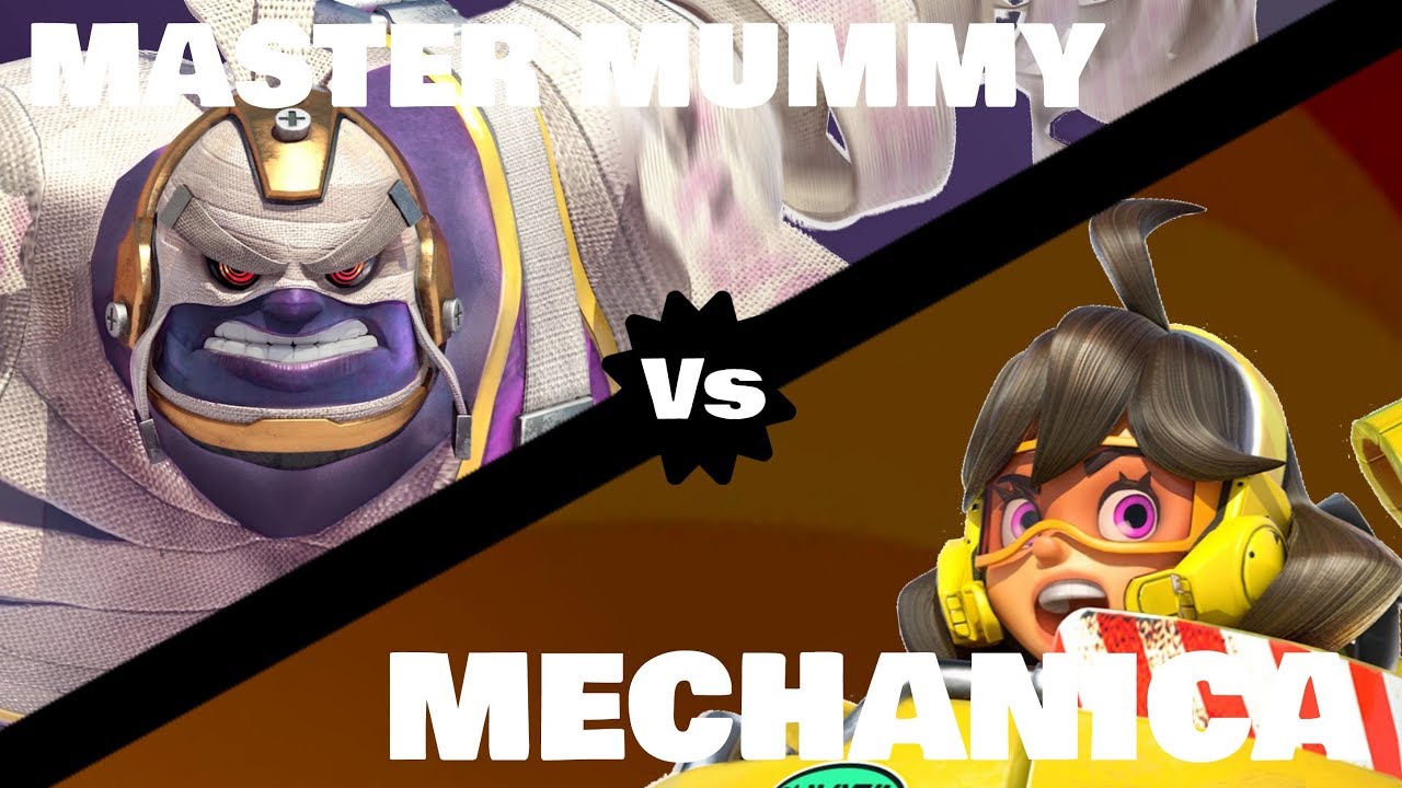 Master Mummy Vs Mechanica Special ARMS Match!