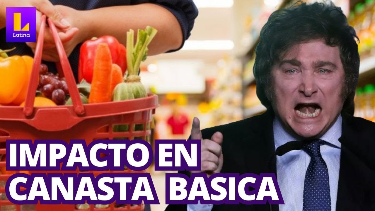 Bolivia: Precio de la canasta básica suben de precio debido a medidas de Milei