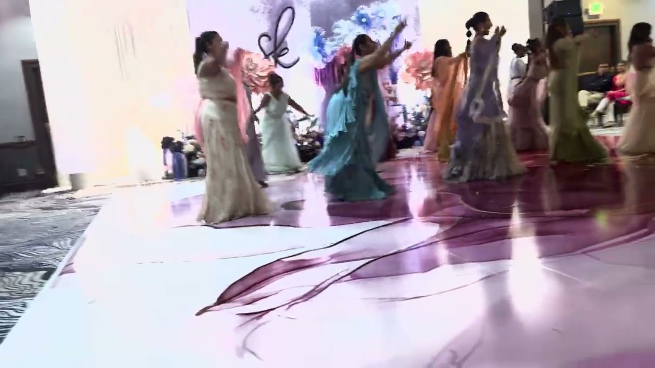 Kishan-Shruti’s Sangeet performance 