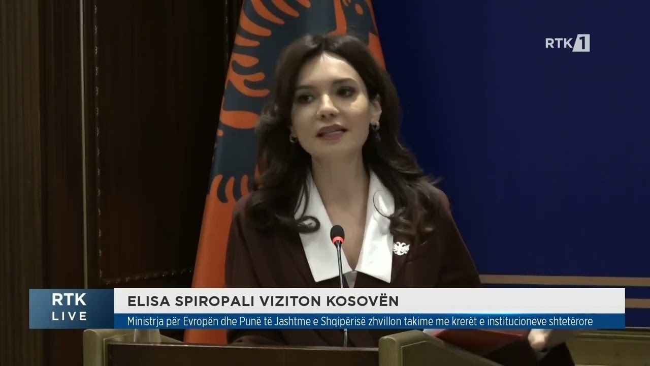 Ministri Konjufca pret në takim Ministren për Punë të Jashtme të Shqipërisë, Elisa Spiropali
