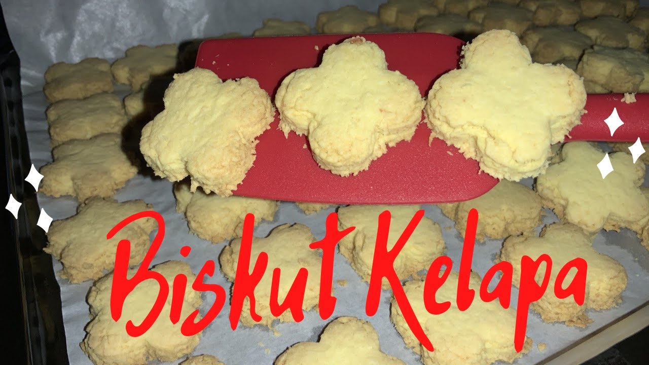 BISKUT KELAPA LEGEND | Sukatan Cawan | Biskut Raya Klasik Resepi Orang Lama