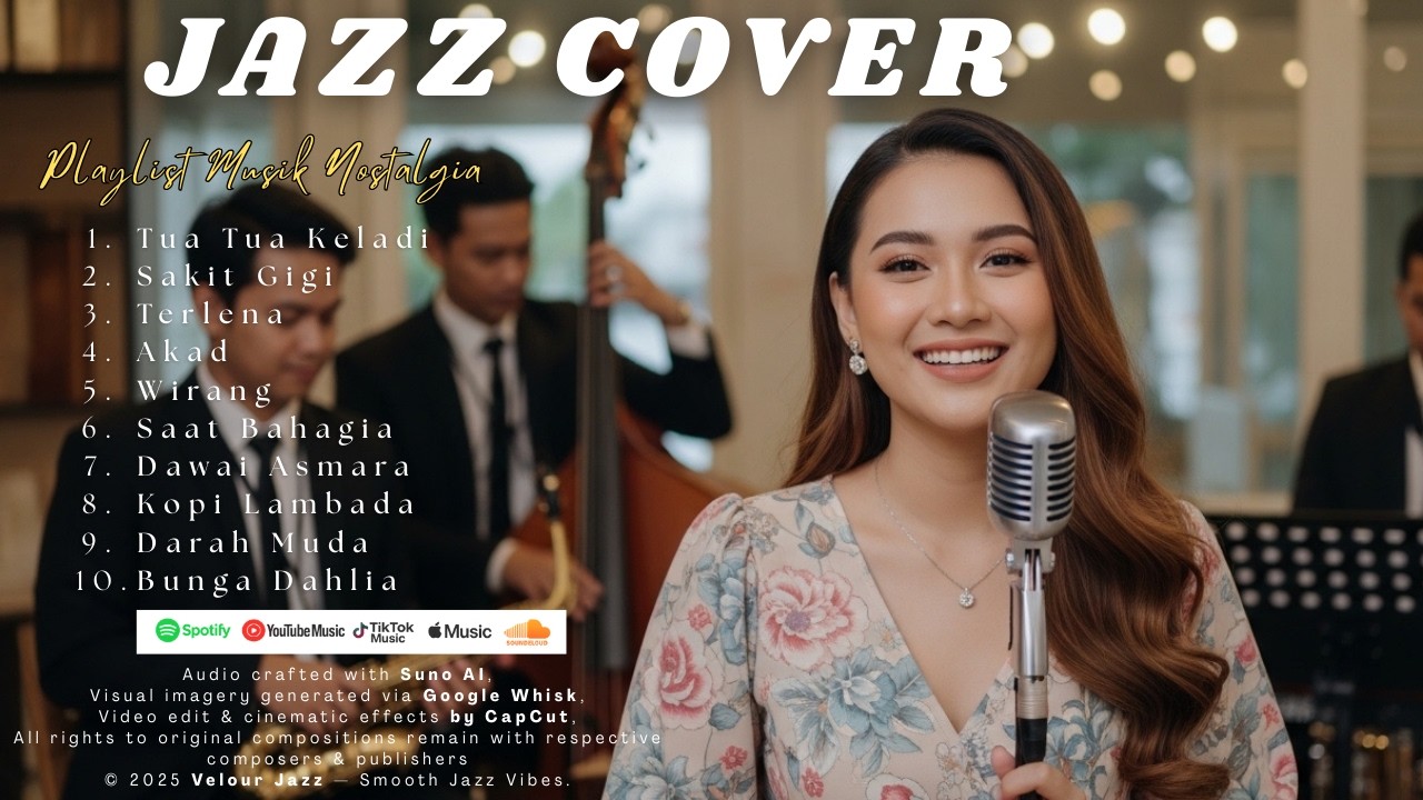 Playlist Jazz Fusion Cover Lagu Indonesia Paling Adem | Musik Jazz Pop Indonesia Cozy