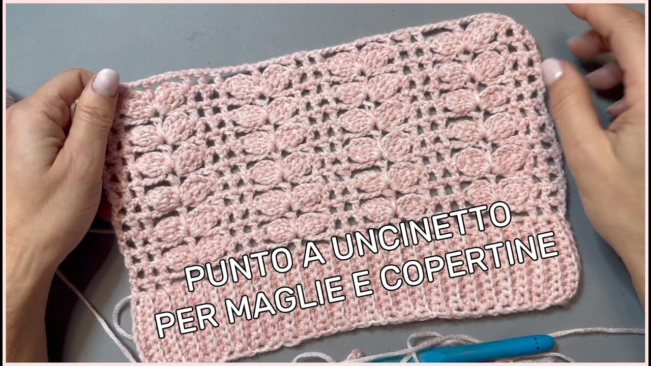 Come fare un bel punto a uncinetto per copertine e maglioni