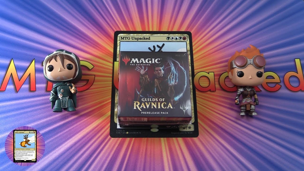 Guilds of Ravnica Prerelease Box #1 (Izzet) GREAT PULLS!