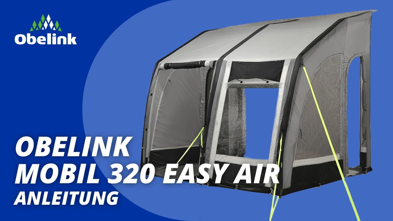 Obelink Mobil 320 Easy Air Wohnmobilvorzelt | Anleitung | Obelink