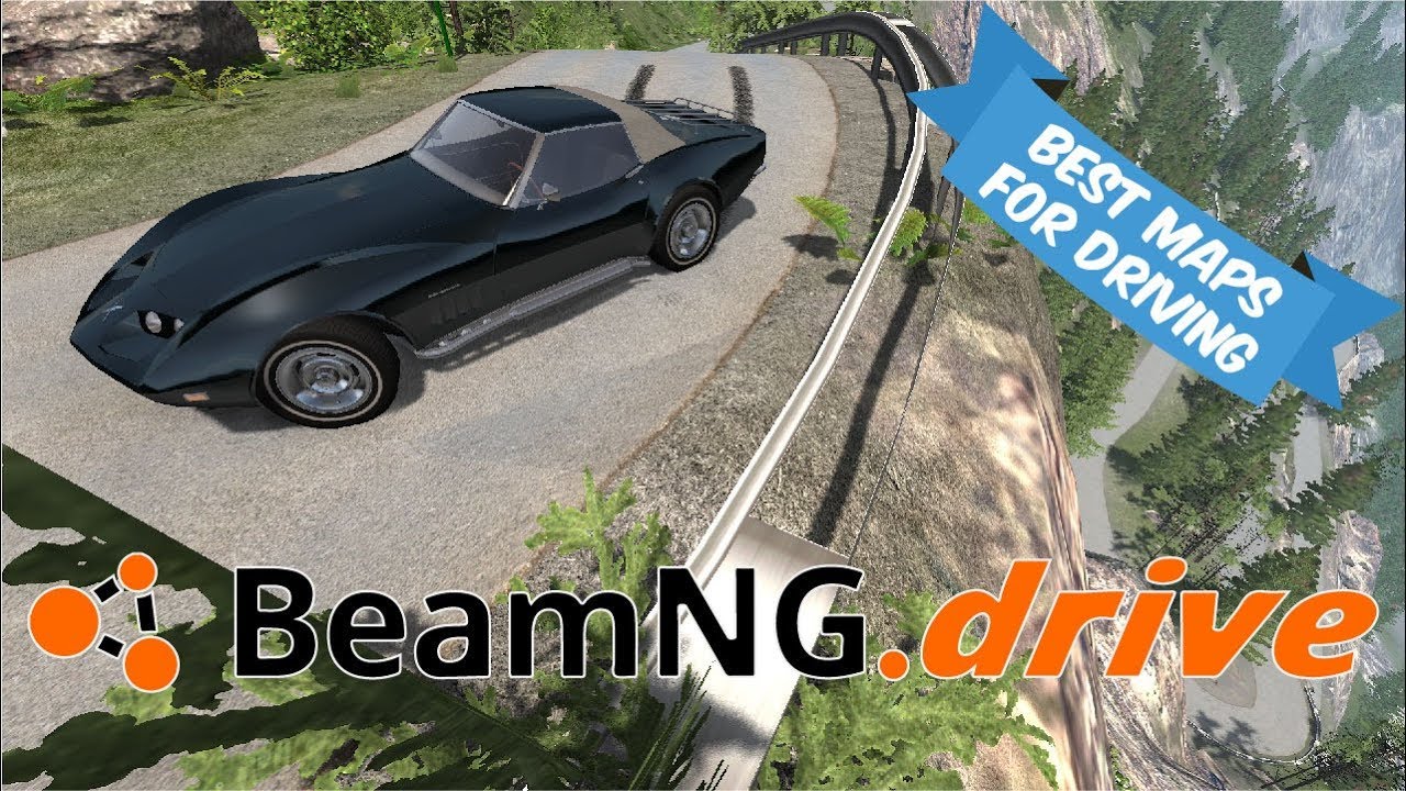 BeamNG.Drive - Best driving maps + Benchmark