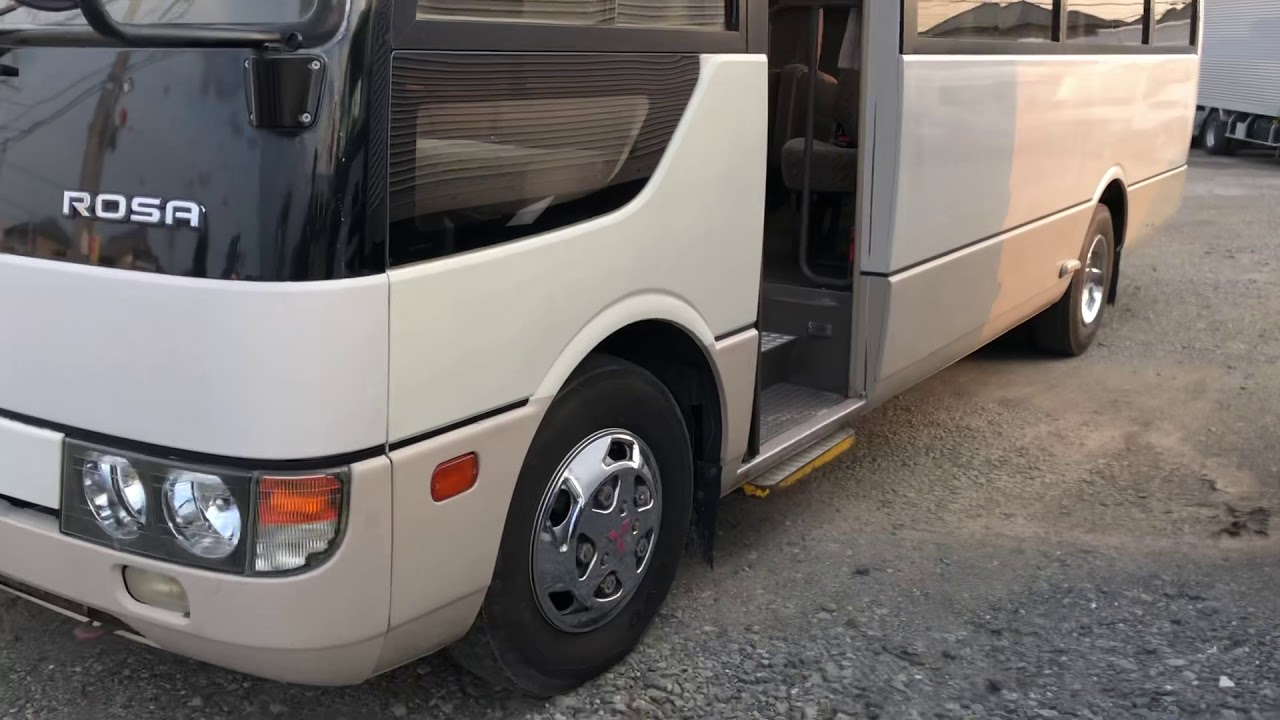 JAPANESE USED  BUS MITSUBISHI ROSA BK-AH-89