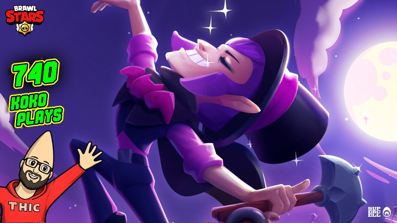 Brawl Stars MORTIS ONLY NIGHT LIVE 740
