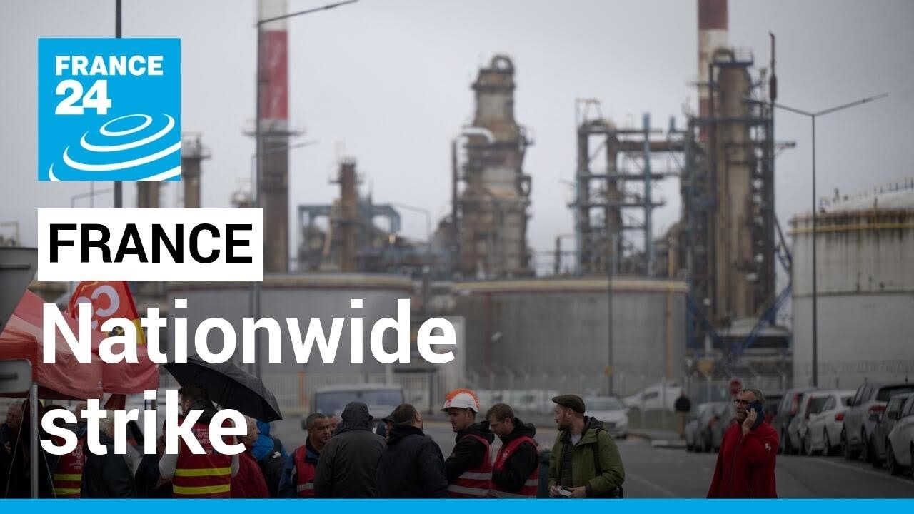 France orders more fuel depot staff back to work as nationwide strikes loom &bull; FRANCE 24 English