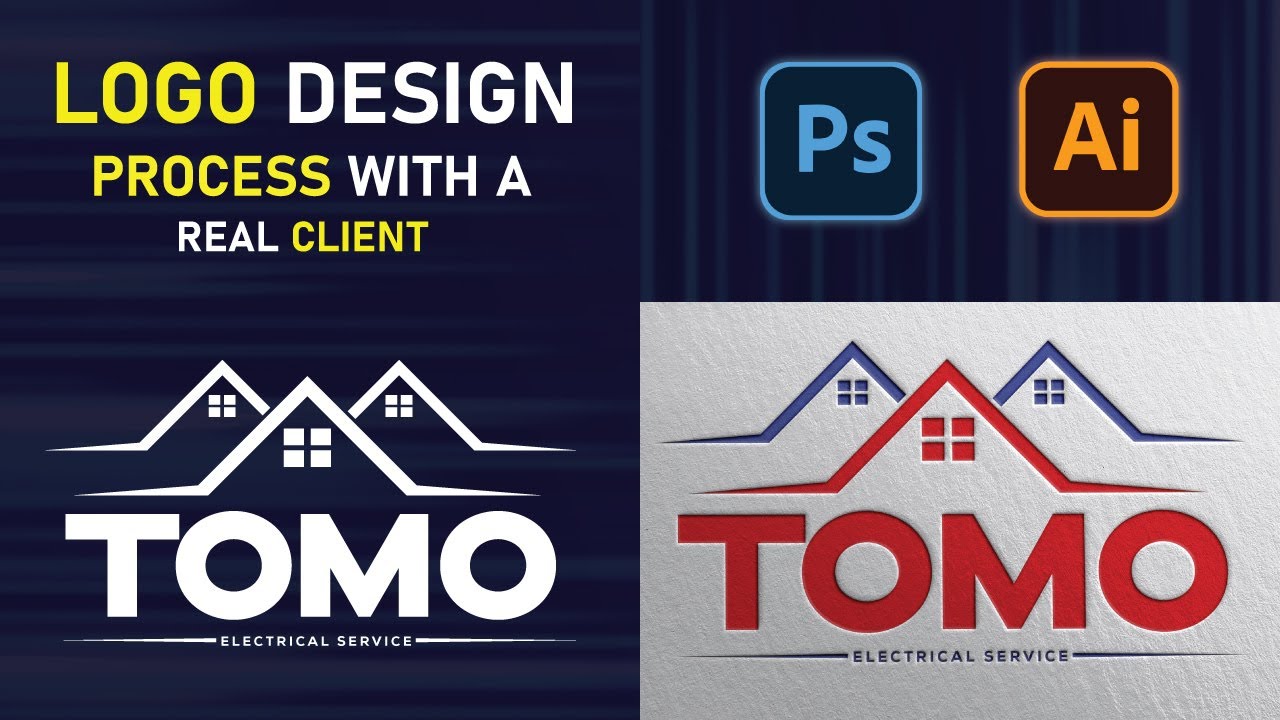 Logo Design Process With a Real Client from Start to Finish
