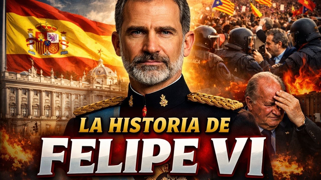 La historia del rey de Espa&ntilde;a: Felipe VI