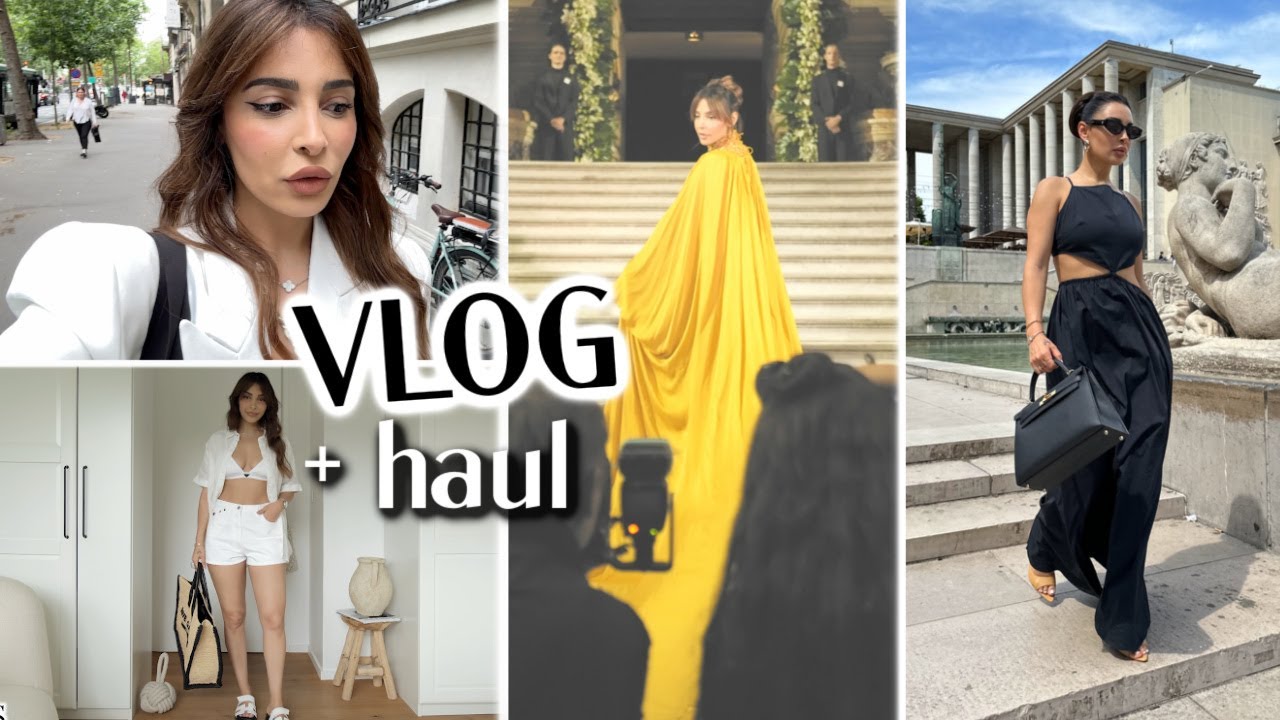 Haul été + Shopping Alaïa & Défilé Stéphane Rolland