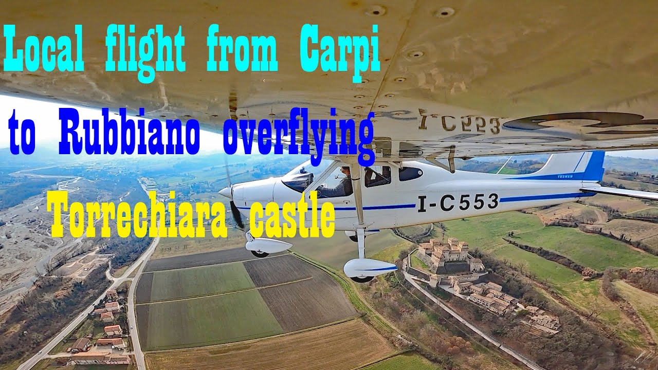 Local flight from Carpi (LIDU) to Rubbiano 