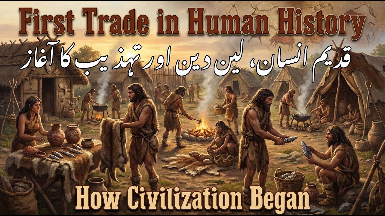قدیم تجارت، قبائلی زندگی اور ابتدائی انسانی تہذیب  The Rise of Ancient Trade