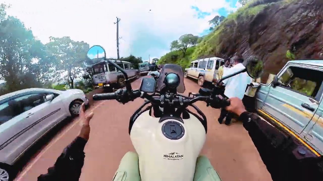 Ride to Chikmagalur on mountain roads with Himalayan 450