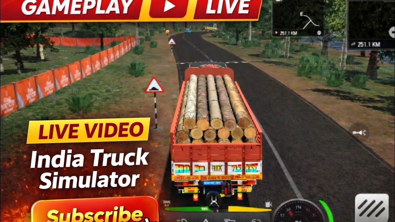 Indian truck simulator game play video 😎😎