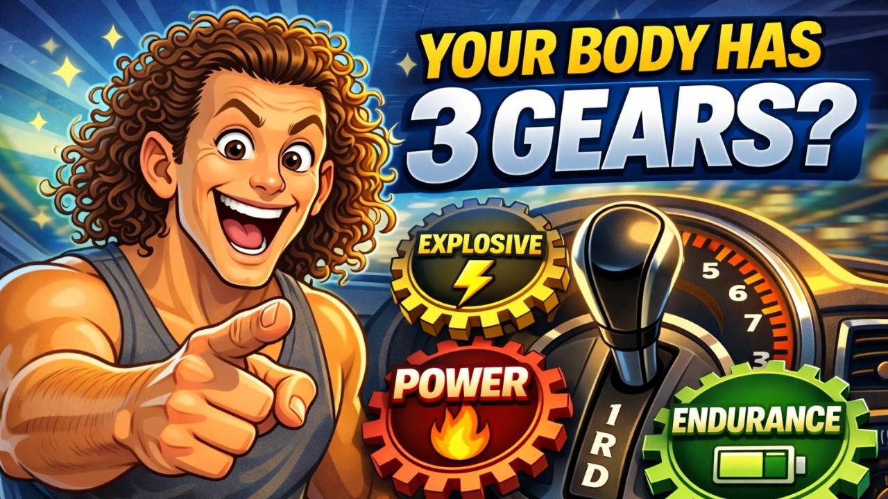 The Truth About Cardio vs Strength (Your Body Has 3 Gears)